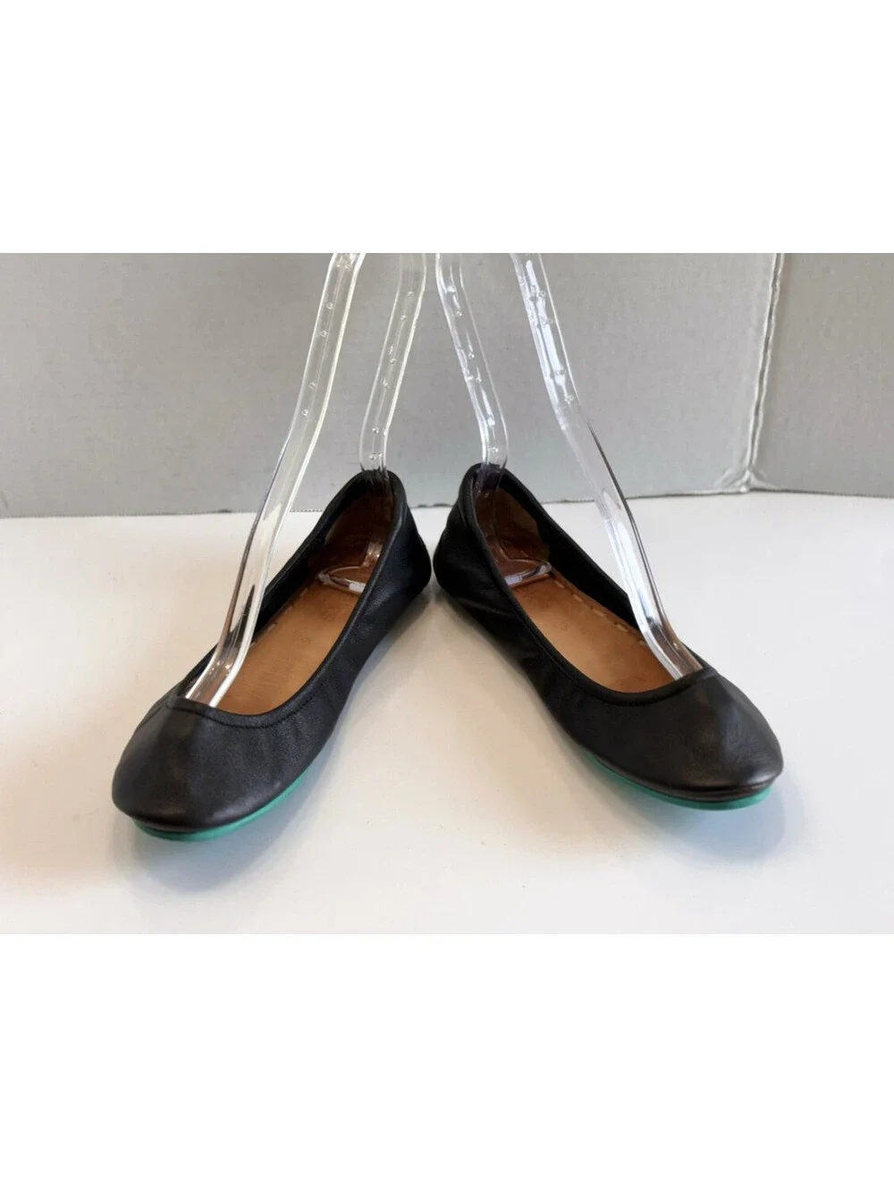 Tieks by Gavrieli Women's Size 6 Black Leather Foldable Comfortable Ballet Flats